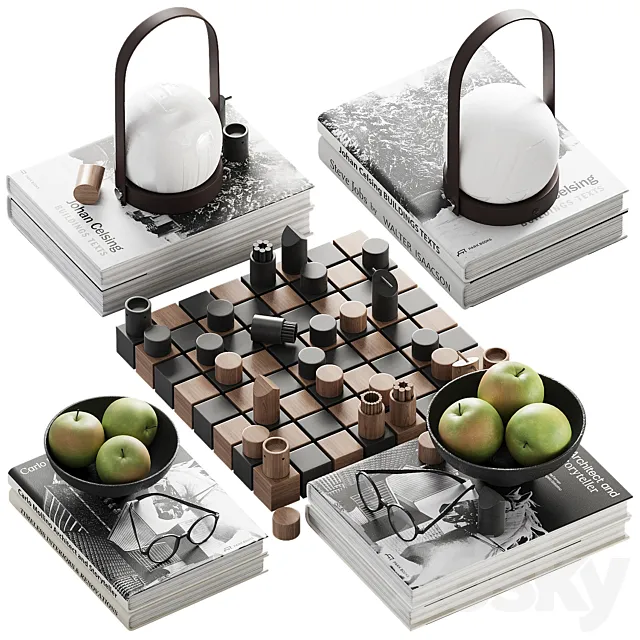 Decorative Set 3ds Max