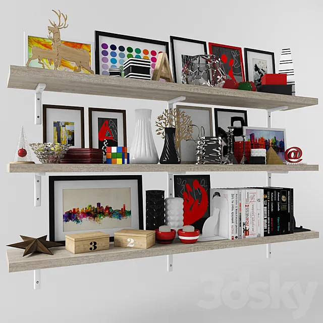 decorative set 3ds Max