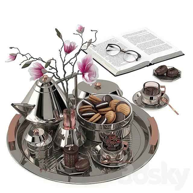 Decorative set 3ds Max