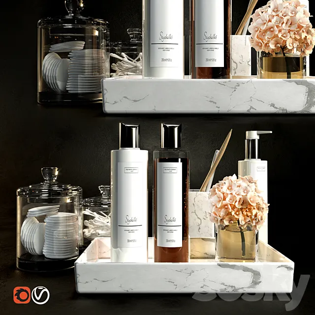 Decorative set 3ds Max