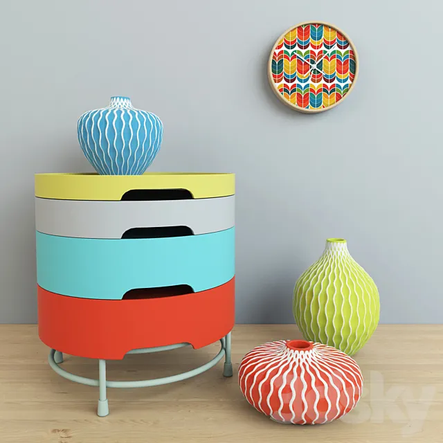 decorative set 3ds Max