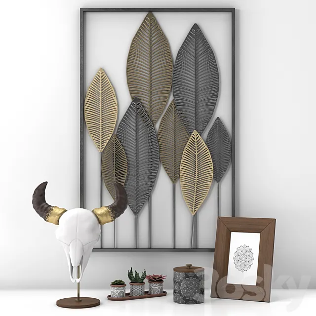 Decorative set 3ds Max