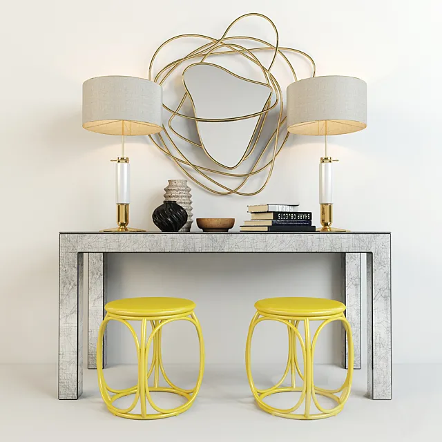 Decorative set 3ds Max