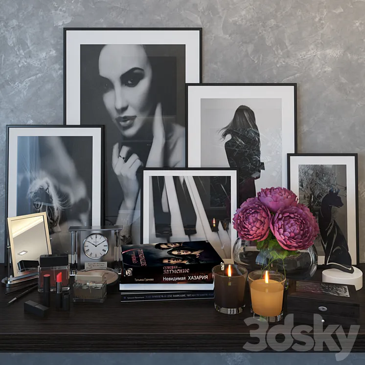 Decorative Set 3DS Max