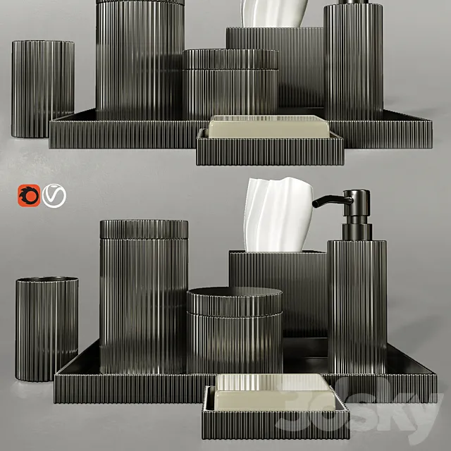 Decorative set 3ds Max