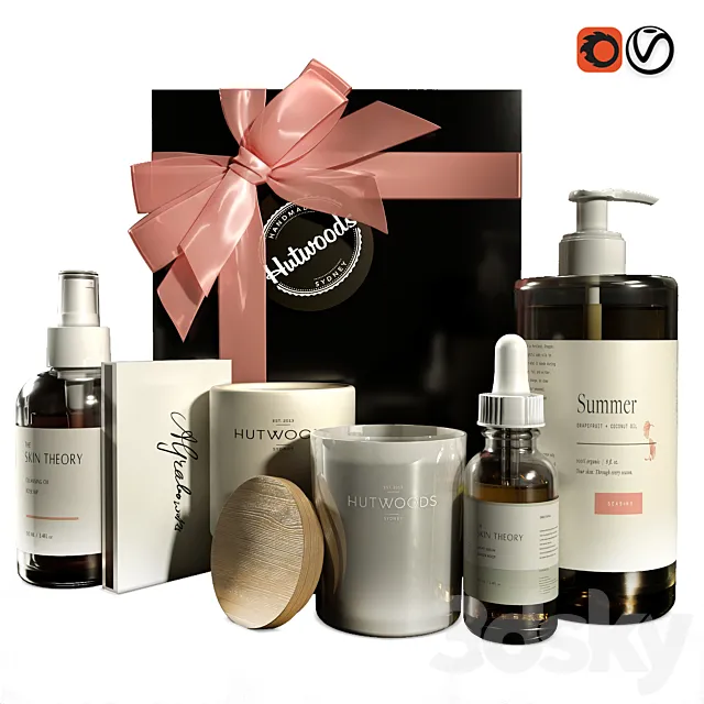 Decorative set 3ds Max