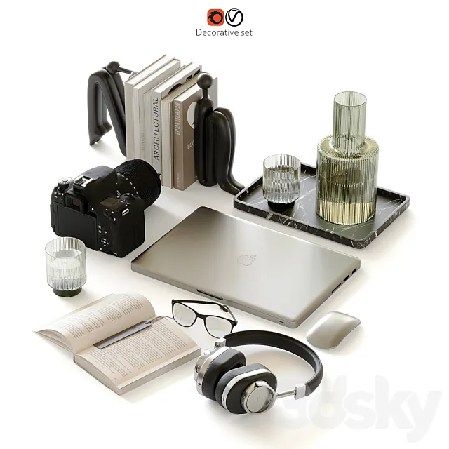 decorative set 3ds Max