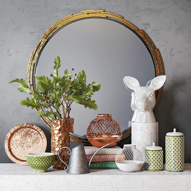 Decorative set 3DS Max