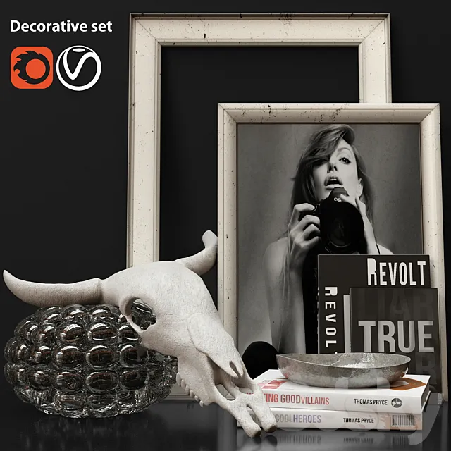 Decorative set 3DS Max Model