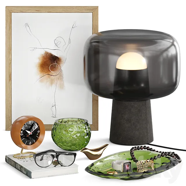 decorative set 3DS Max Model