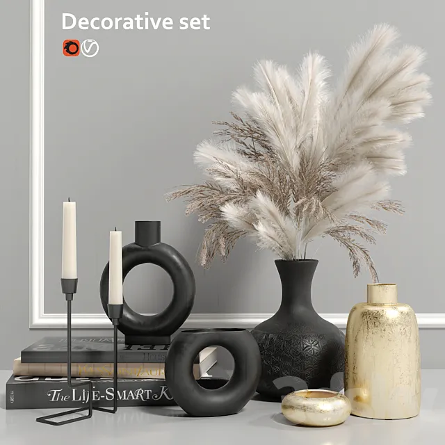 Decorative set 3DS Max Model