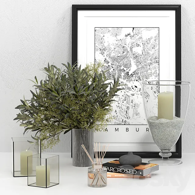 Decorative set 3DS Max Model