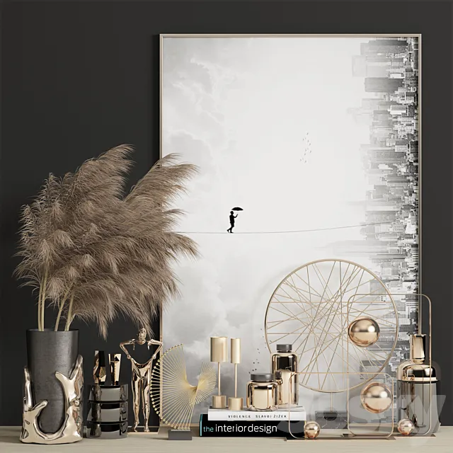 Decorative Set 3DS Max Model