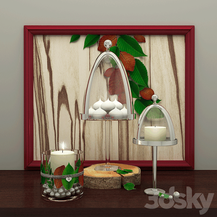 Decorative set 3DS Max