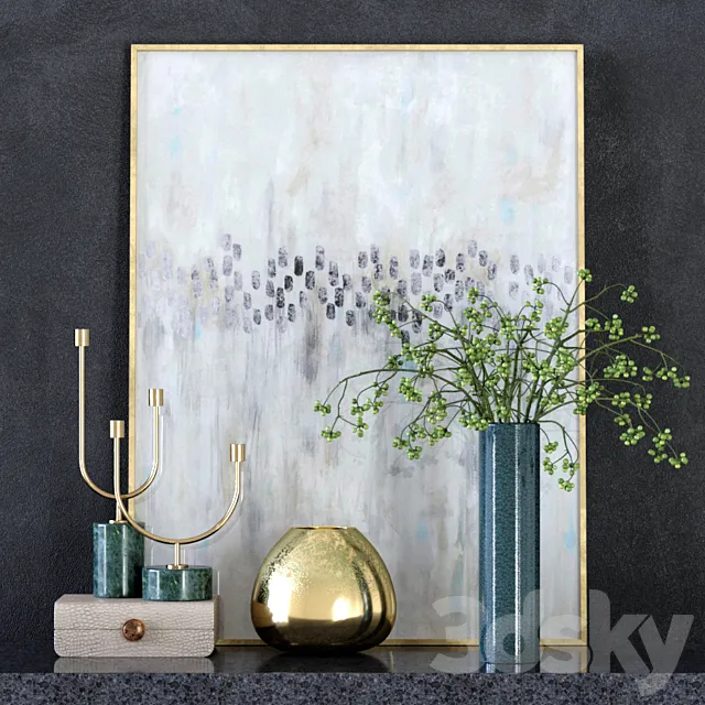 Decorative Set 4 3ds Max