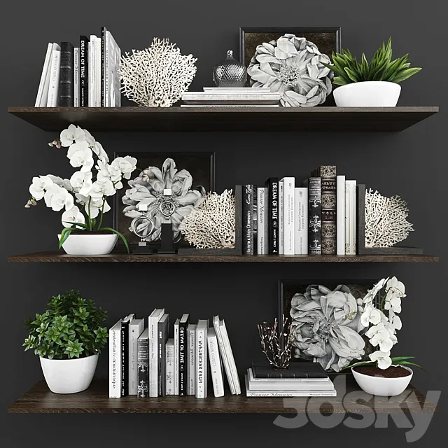 Decorative set 45 3ds Max
