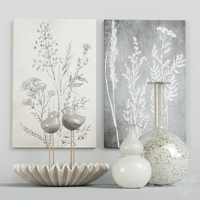 Decorative Set 48 3ds Max