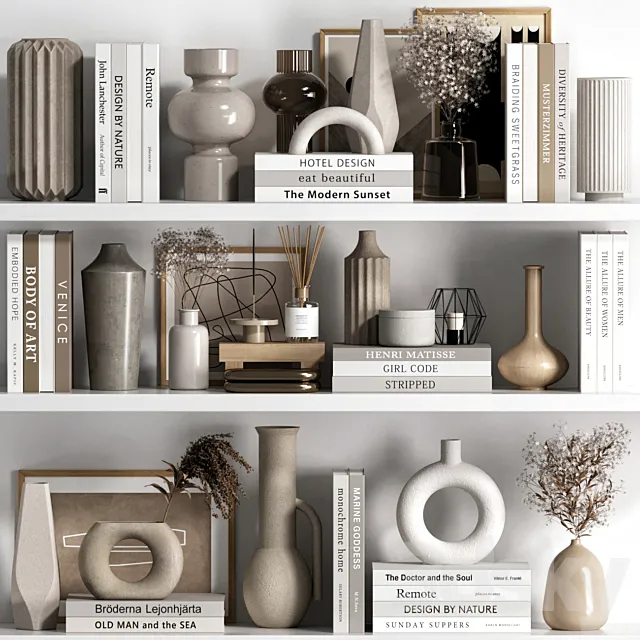 Decorative set 63 3DS Max Model