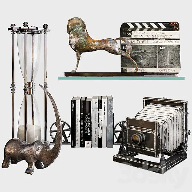 Decorative set 65 3ds Max
