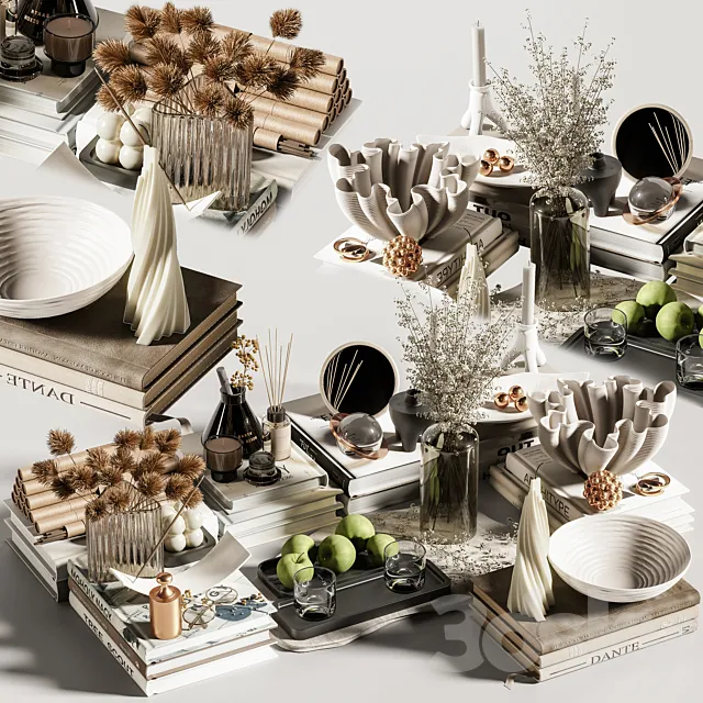 decorative set 75 3DS Max Model