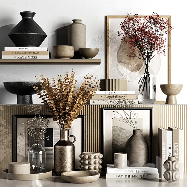 Decorative set 84 3ds Max