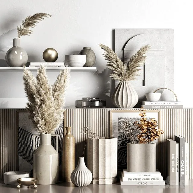 Decorative set 89 3dsMax Model