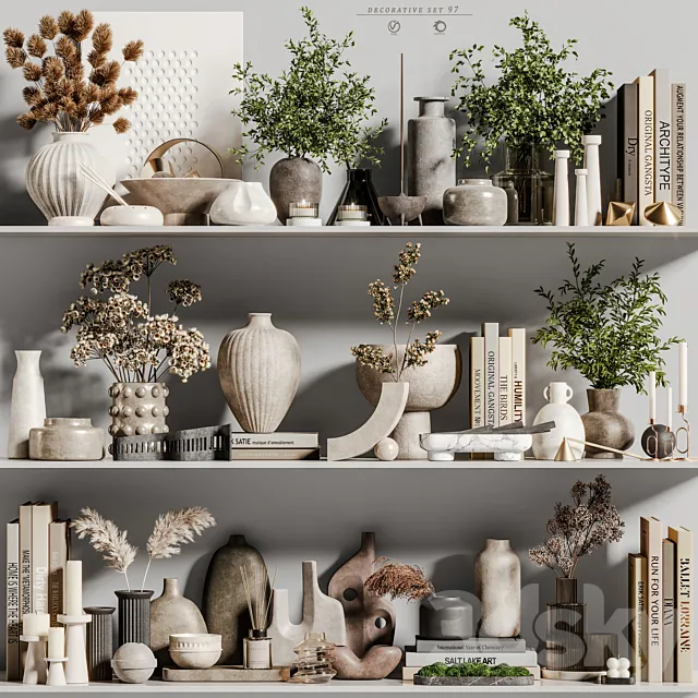 decorative set 97 3DS Max Model