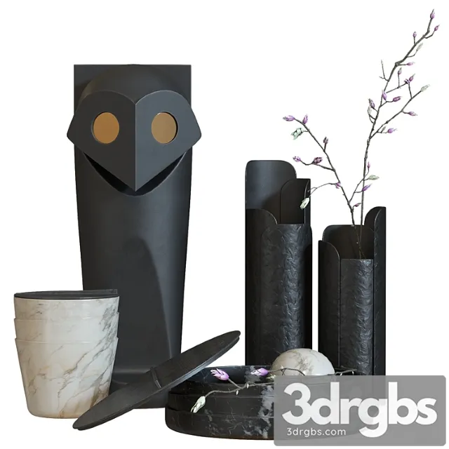 Decorative set black edition