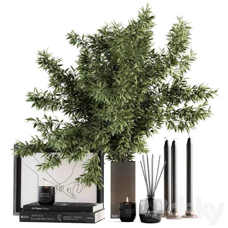 Decorative Set Bouquet – Set 51 3DS Max