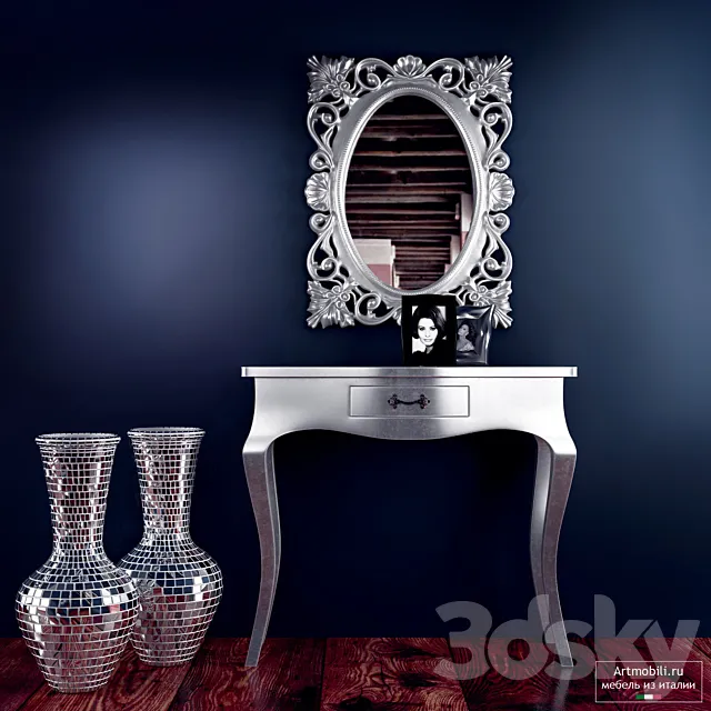 Decorative set classic 3ds Max