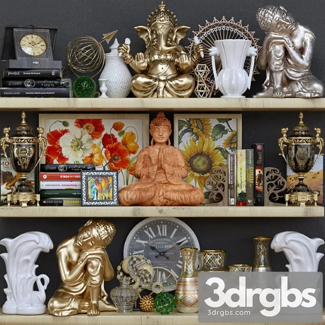 Decorative set Decorset 3dsmax Download