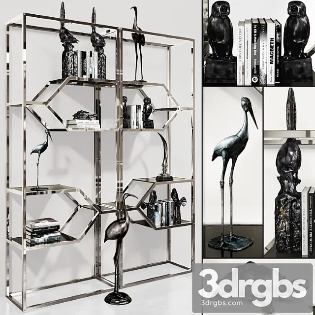 Decorative set Eichholtz accessories collection set3 3dsmax Download