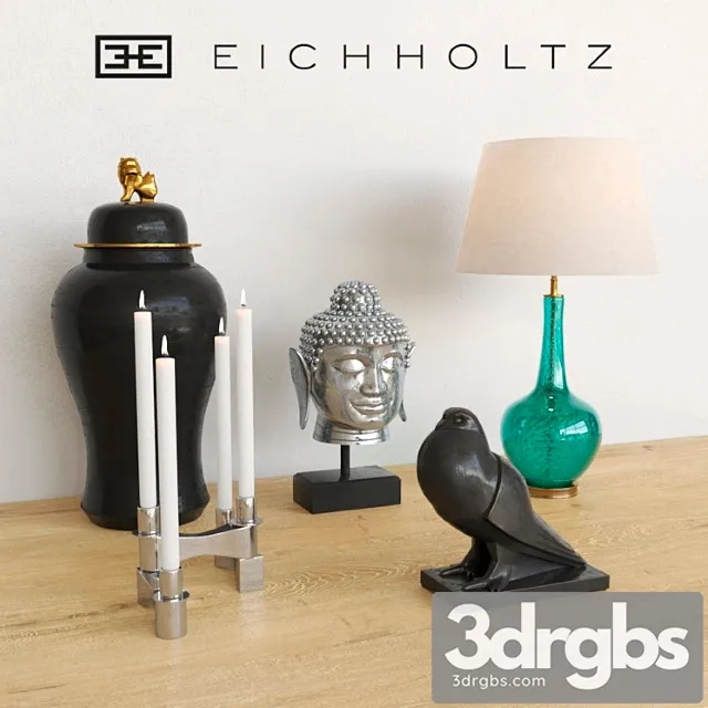 Decorative set Eichholtz decor set_1 3dsmax Download