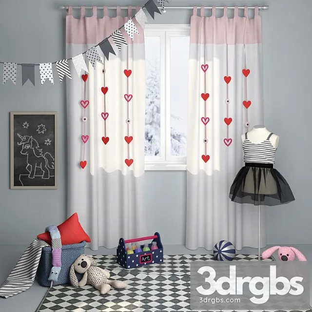 Decorative Set For Children 2 3dsmax Download