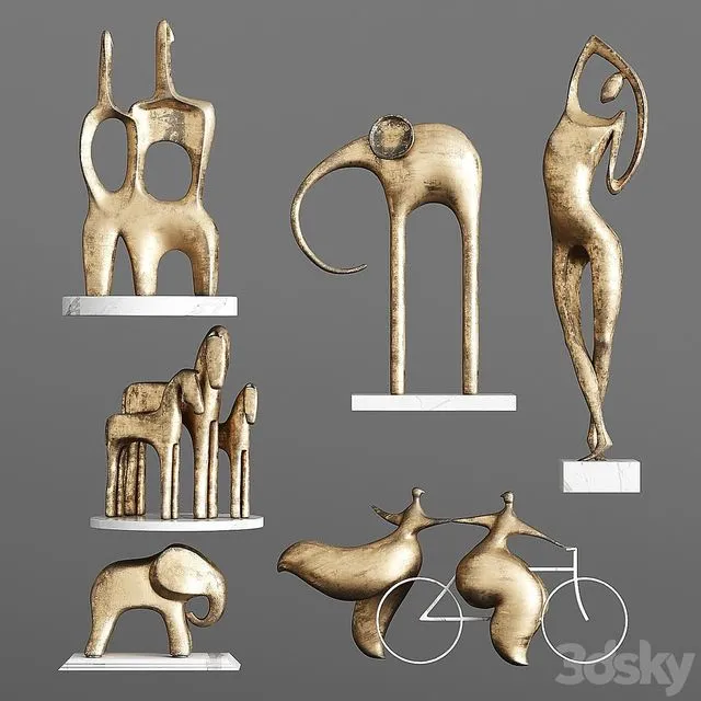 Decorative Set FR13 3dsMax Model