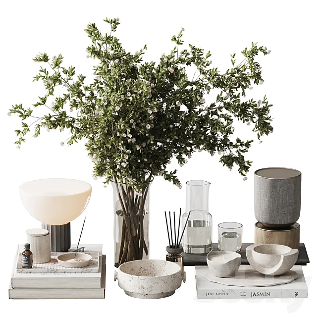 Decorative set H93 3ds Max