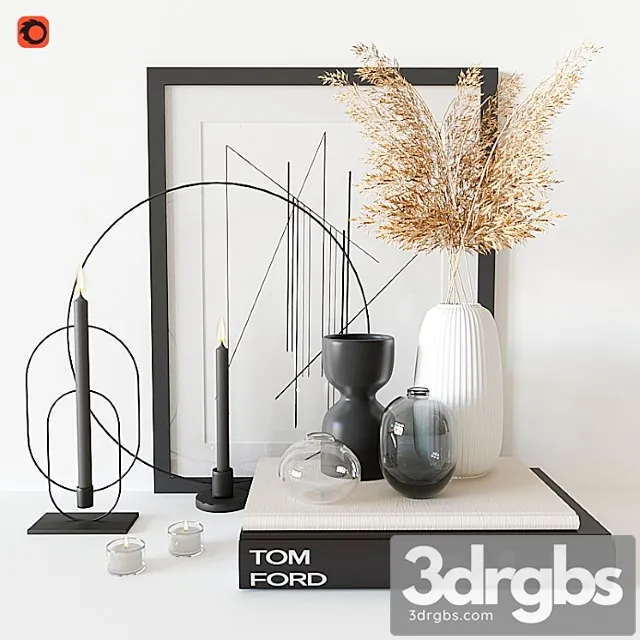 Decorative set housewolf 04