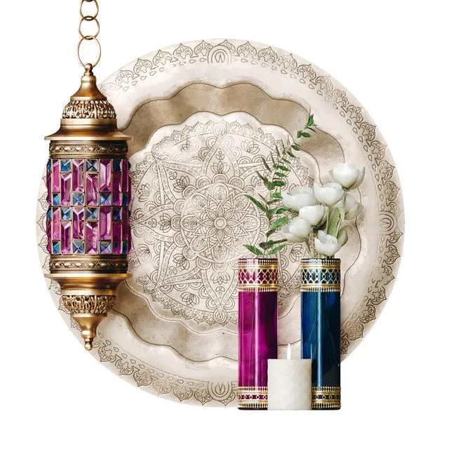 Decorative set in Moroccan style 3dsMax Model