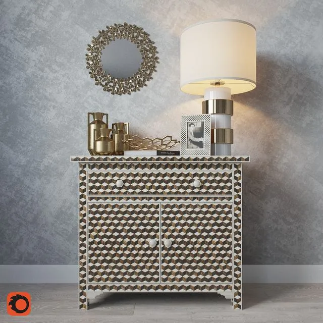 Decorative set JAYSON HOME 3dsMax Model
