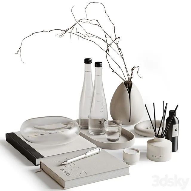 Decorative set Malone 3dsMax Model