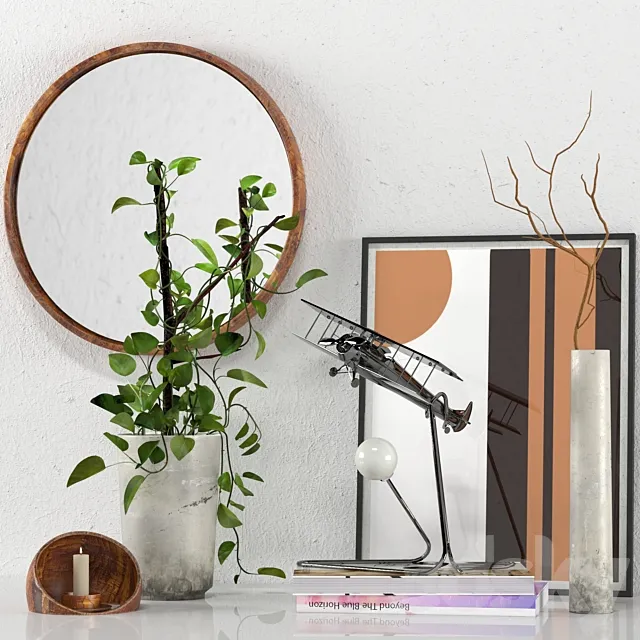 decorative set mj01 3ds Max