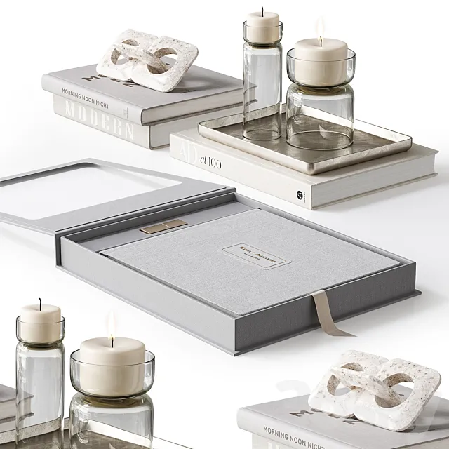 Decorative set NG4 3DS Max Model