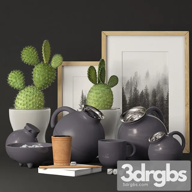 Decorative set number 2 3dsmax Download