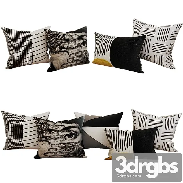 Decorative Set Pillow 14 3dsmax Download