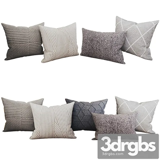 Decorative Set Pillow 24 3dsmax Download