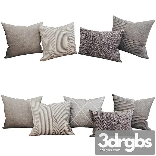 Decorative Set Pillow 30 3dsmax Download