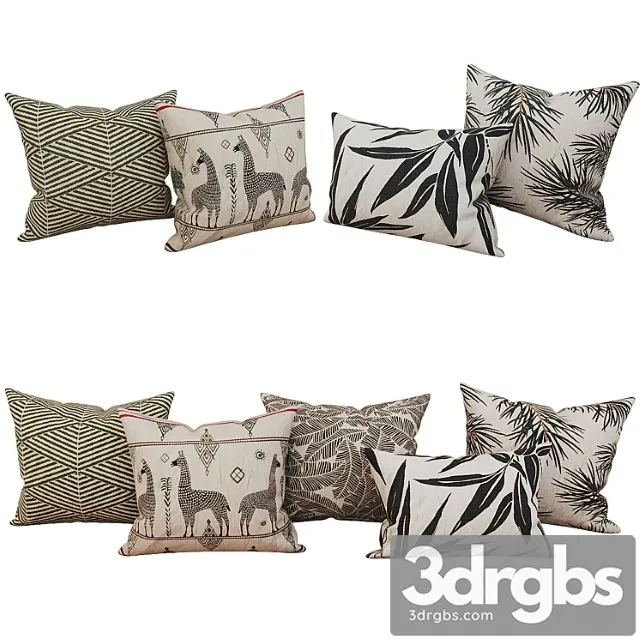 Decorative Set Pillow 42 3dsmax Download