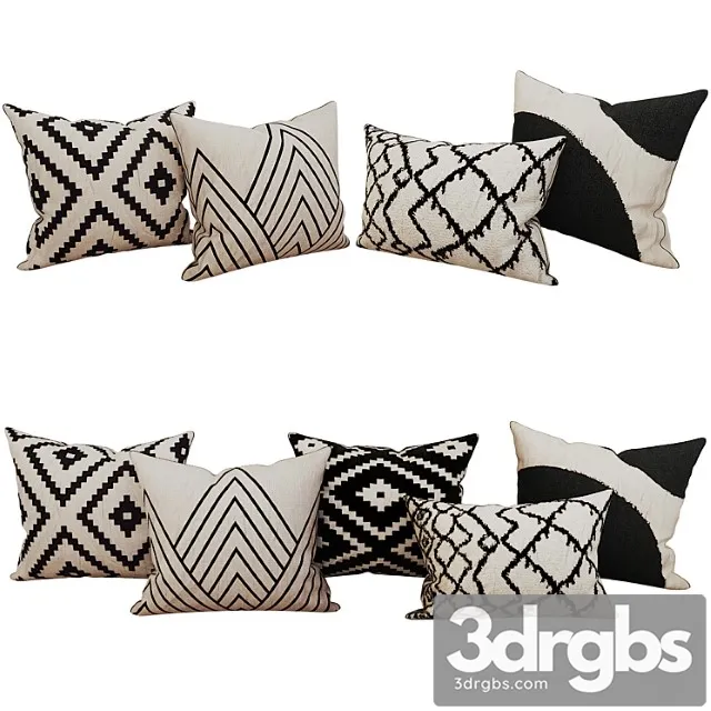 Decorative Set Pillow 8 3dsmax Download