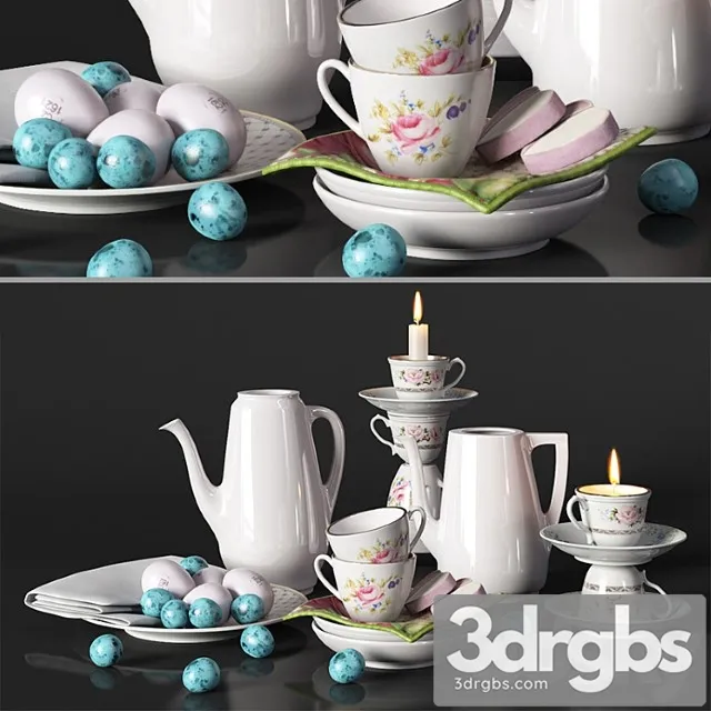 Decorative Set Provence Service 3dsmax Download