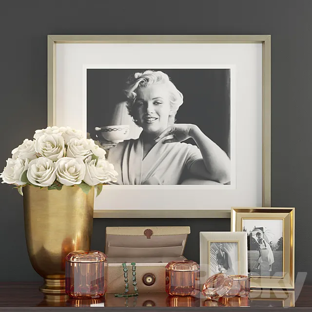 Decorative set Ralph Lauren Home 2 3DS Max Model